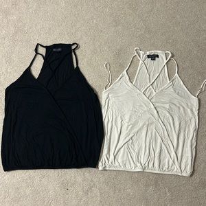 TWO American eagle soft and sexy tanks medium
